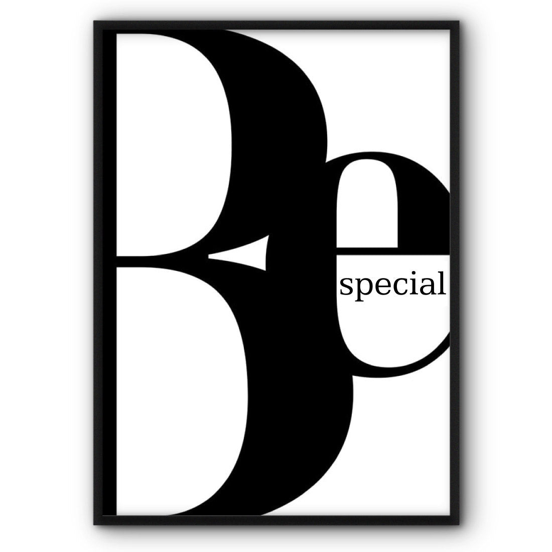 be-special-canvas-print